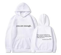 GodbTG Dear Person Behind Me Hoodie, You Are Enough Hoodie, to The Person Behind Me Hoodie (#1,M)