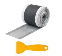 GodbTG Window Screen Repair Tape, Self-Adhesive Mesh Patch Kit for Doors & Windows, Heavy Duty Screen Repair for Holes & Tears, No-Tool Easy Fix Screen Patch Roll (12 cm wide × 10 m,Gray)