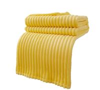 GodbTG Yellow Emotional Support Dog Blanket Soft Plush Calming Pet Throw Warm Security Comfort Blanket for Dogs Sofa Bed Travel (Yellow,100 * 120cm)