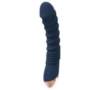 Vibratore per Punto G Aeolus della Dea - ricaricabile, impermeabile con funzione riscaldante (blu)