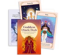Goddess Oracle Deck 52 Carte di Affirmationi & Guida Leaping Hare