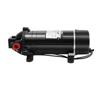 Goddlgjik Pompa dell'acqua elettrica, 220 V, 160 psi, 5,1-5,5 l/min, autoadescante, pompa di aumento della pressione, protezione da surriscaldamento, pompa a membrana, per veicoli agricoli, turistici