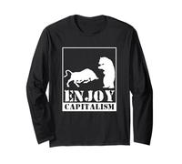 Godere di capitalismo Tori e orsi Maglia a Manica