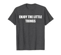 Godere di Il Piccolo Cose Maglietta, Uomo, Grigio Scuro, 3XL