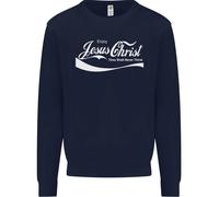 Godere Gesù Cristo Divertente Christian Bambini Felpa Maglione