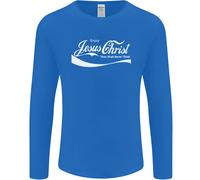 Godere Gesù Cristo Divertente Christian Uomo Maniche