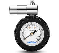 Godeson - Manometro per pressione pneumatici bicicletta, 0-160 psi/11 bar, per valvole Presta, manometro meccanico, non richiede batterie, non compatibile con valvole Schrader