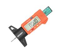 GODESON - Misuratore di profondità per pneumatici da 0 a 25,4 mm/pollici, grande display LCD per auto, camion, moto, biciclette