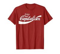 Godetevi il capitalismo per l'imprenditore americano Maglietta