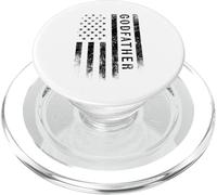 Godfather Patriotic American USA Flag Father's Day Godfather PopSockets PopGrip per MagSafe