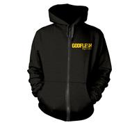GODFLESH - HYMNS BLACK Hooded Sweatshirt with Zip XX-Large