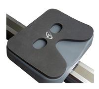 Godfrey Cuscino Ergo per vogatore Concept 2 Rowing Machine Water Rower e altri, con base in neoprene, flessibile, confortevole, lavabile, con esterno in gomma testurizzata per la massima aderenza