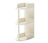 GODFSAHG Libreria angolare industriale a 3/4 strati, scaffale alto per piccoli spazi da ufficio (24 x 30 x 73 cm)