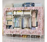GODFSAHG Organizer portatile per armadio, con 8 ripiani, 4 cassetti, facile da montare, 2M-C