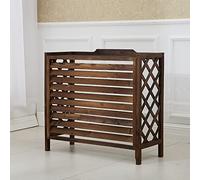 GODFSAHG Supporto per fiori per condizionatore d'aria, esterno in legno per condizionatore d'aria, rack per aria condizionata esterna, copertura per aria condizionata per riporre piante da esterno per