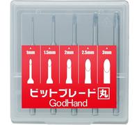Godhand GH-BBM-1-3 Bit Blade, Round Sword, Set di 5 / Giappone / TRACKING
