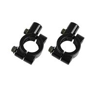 Godimg universale staffa specchietto manubrio M8,supporto specchietto manubrio moto,alluminio 2 x 7/8" (22 mm),per Kawasaki Suzuki ATV 4 ruote Quad Dirt Pit Pocket Bike Scooter