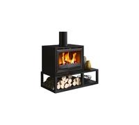 Godin stufa a legna 7kw nera 411108anth