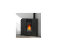 Godin stufa a pellet a legna 9kw nera 491010noir