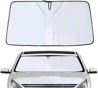 GODISGG Copertura Parabrezza Auto per Fiat Sedici 2005-2009, Pieghevole Sun Shades.