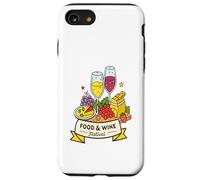 Goditi il festival del cibo del vino e del formaggio Custodia per iPhone SE (2020) / 7/8