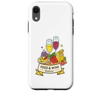 Goditi il festival del cibo del vino e del formaggio Custodia per iPhone XR