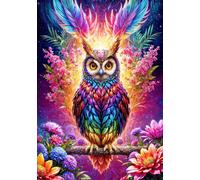 Goditi il Puzzle Gufetto al Neon 3000 pezzi