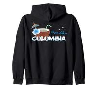 Goditi la Vita in Colombia Sud America Ricordo Felpa con Cappuccio