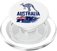 Goditi le fantastiche magliette grafiche con canguro australiano e fantastici disegni PopSockets PopGrip per MagSafe