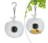 Goditi Live Streams of Birds con alimentatore e fotocamera Smart Bird connessi W