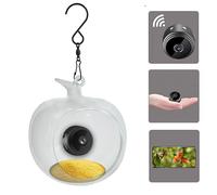 Goditi Live Streams of Birds con alimentatore e fotocamera Smart Bird connessi W