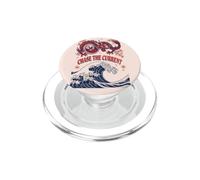 goditi l'onda insegui la corrente PopSockets PopGrip per MagSafe