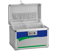 GODLONSEN Cassetta di Sicurezza per Medicinali Con Serratura a Combinazione - 25,4 x 15,2 x 16,7 cm - Piccola Cassaforte Con Codice