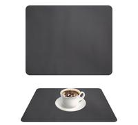 Godneei Tappetino Scolapiatti 40x50cm, Tappetino Cucina Assorbente, Tappetino Lavello Cucina Antiscivolo, Asciugatura Rapida, Facile da Pulire (Grigio scuro, 40 * 50CM)