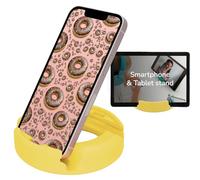 GoDonut,Supporto universale per cellulare e tablet, compatibile con Android, iPad, iPhone, Samsung Galaxy G, Nokia Pixel, multiangolo per visualizzare su tablet, Kindle Fire, 6S, 5 N9000 Iii