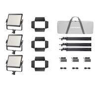 Godox 3 Litemons + Accessori - Kit LP400R-K3 nero