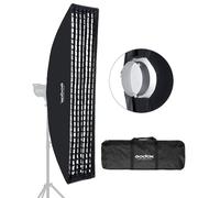 Godox 35 cm x 160 cm striscia a nido d'ape Softbox Bowens supporto per flash Godox e altre luci flash da studio