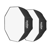 GODOX 80cm Ottagonale Softbox, Speedlight Ottagonale Softbox con Borsa per Ritratto Fotografia del Prodotto(32 pollici/80 cm,2 pezzi)