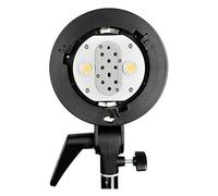 Godox AD-B2 Doppio Tubi Luce Testa di Testa Bowens di Montaggio Bowens Staffa di Supporto per Godox AD200 Speedlite Ahieve 400W Potenza di Uscita+CONXTRUE USB LED
