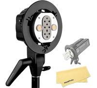 Godox AD-B2 Dual Power Twin Head Supporto Bowens per Installare 2 Flash Tascabili Godox AD200 o AD200Pro o Flashpoint eVOLV 200 o eVOLV 200Pro insieme per ottenere una potenza di uscita di 400W