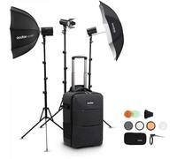 Godox AD-K1 - Kit da studio portatile con tre flash compatti