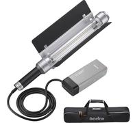 Godox AD-S200 Stick Flash Head 200W 5800K per AD200 e AD200Pro Pocket Flashes con porta fienile, supporto flash AD-E2 staffa metallica e borsa per il trasporto