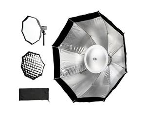 GODOX AD-S7 + AD-S8 Octabox pliable avec contre cache pour flash WITSTRO AD