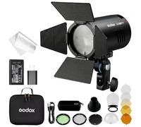Godox AD100 Pro II AD100Pro II AD100ProII - Stroboscopio flash con kit AK-R1, sistema X 2,4 GHz + 433 MHz, 2 W LED, 10 livelli di luminosità, 490 pop-up, 0,01-1,5 s, tempo di riciclaggio