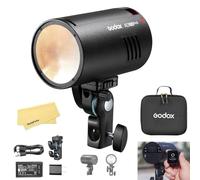 GODOX AD100 Pro II AD100Pro II Flash Tascabile 100W 2.4G TTL 1/8000 HSS,Batteria 2850mAh,60-100 Lampi Consecutivi a Piena Potenza,Tempo Ricarica 0,01-1,5s,con Canon,Sony,Nikon,Fuji,Olympus,Panasonic