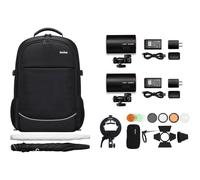 Godox AD100Pro Dual Kit con 2 Flash Borsa e Accessori