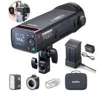 Godox AD200Pro II 200Ws Flash - HSS 1/8000s, 2.4G Wireless X-System, 0.01-1.8s Recycling, 2980mAh Batteria, TTL Compatibile con Canon/Nikon/Sony, aggiornamento da AD200Pro