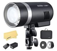 Godox AD300 Pro AD300Pro Flash per fotocamera Canon Sony Nikon Fuji Olympus Panasonic, TTL 2.4G HSS 1 / 8000s Outdoor Strobe con batteria al litio 2600mAh, 320 flash a piena potenza