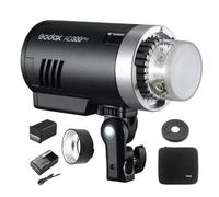 Godox AD300Pro Flash esterno stroboscopico portatile 2.4G Wireless 300Ws 5600K TTL 1 / 8000s Sincronizzazione rapida 0.01~1.5s Tempo di riciclaggio 320 volte Flash a piena potenza 2600mAh