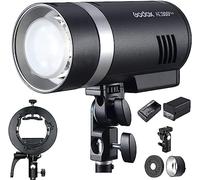 Godox AD300Pro Flash esterno stroboscopico portatile 2.4G Wireless 300Ws 5600K TTL 1 / 8000s Sincronizzazione rapida 0.01~1.5s Tempo di riciclaggio 320 volte Flash a piena potenza con Flash holder